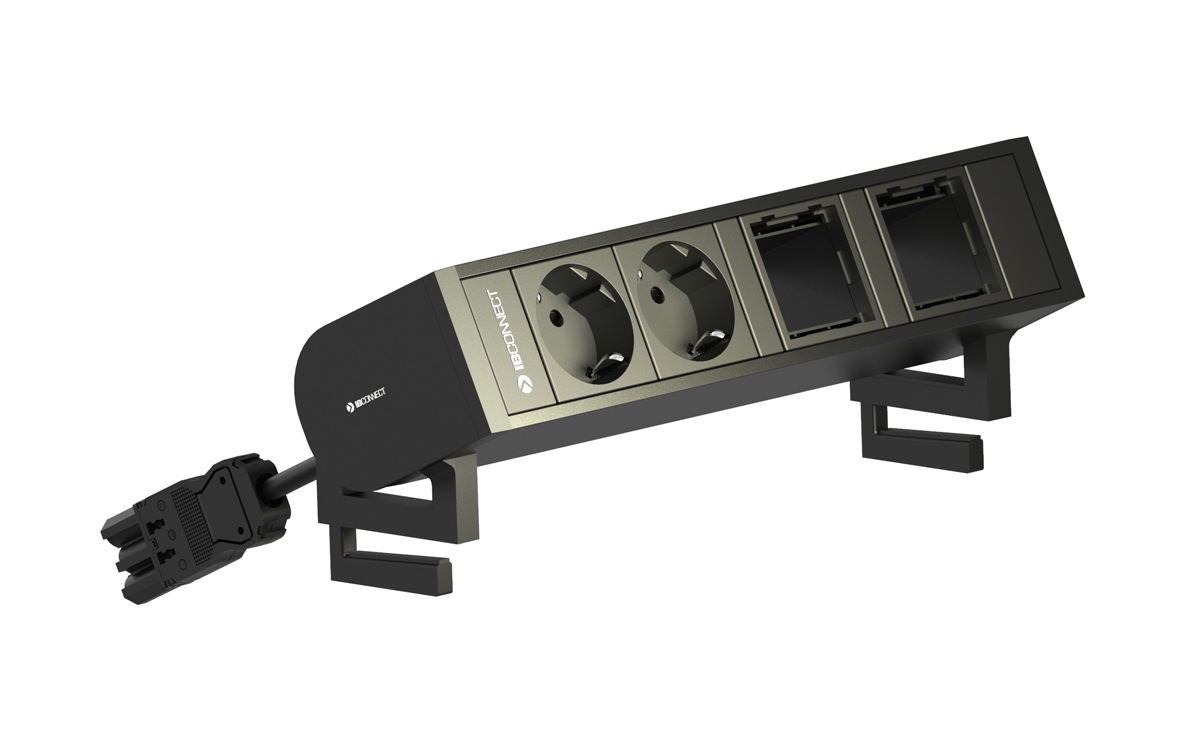 SUPRA - 2xT. ELÉCTRICA + 1xUSB TIPO C (60W) + 1xMÓDULO VACÍO