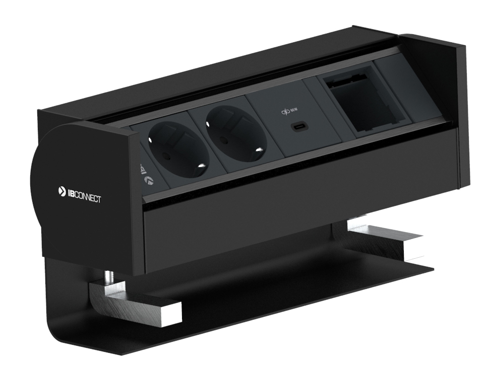 PRISMA - 3xT. ELÉCTRICA + 1xUSB TIPO C (60W) + 1xMÓDULO VACÍO