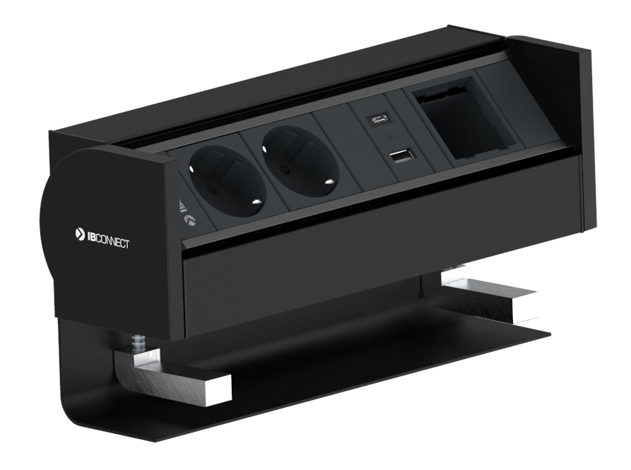 PRISMA - 2xT.ELÉCTRICA + 1xUSB TIPO A+C + 1xMÓDULO VACÍO