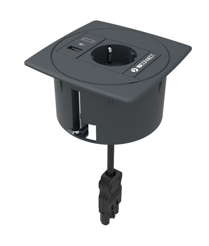 UNIT - 1xT. ELÉCTRICA + 1xUSB DE CARGA TIPO A+C